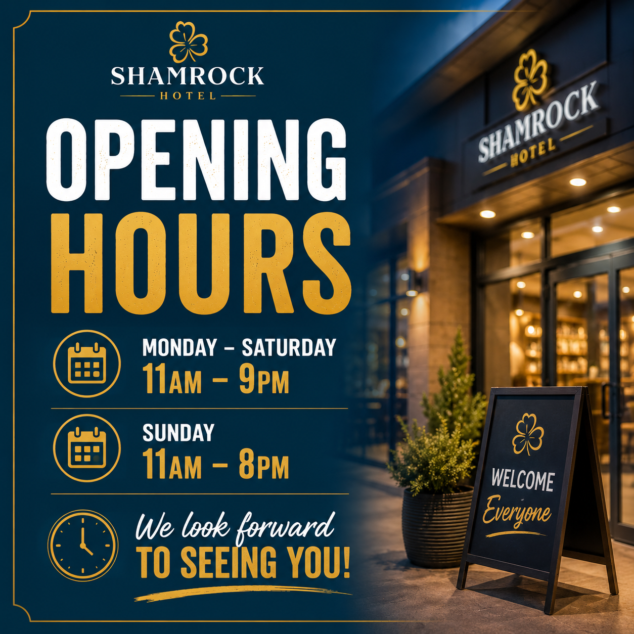 Opening Hours