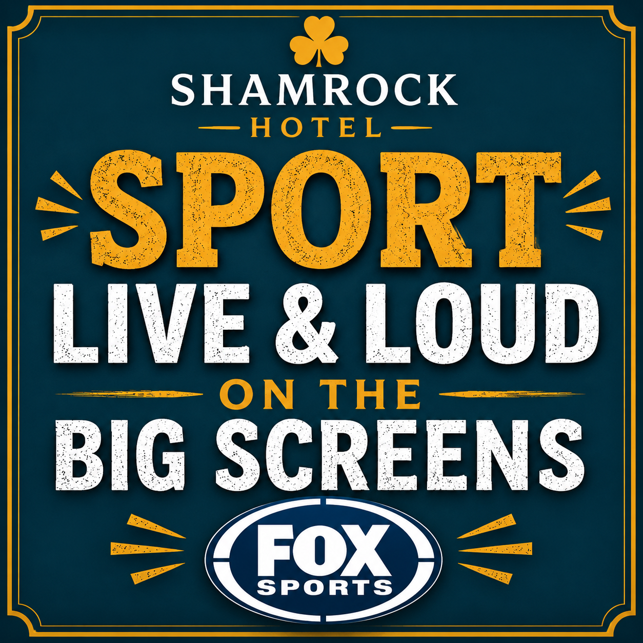 Sport - Live & Loud on the Big Screens