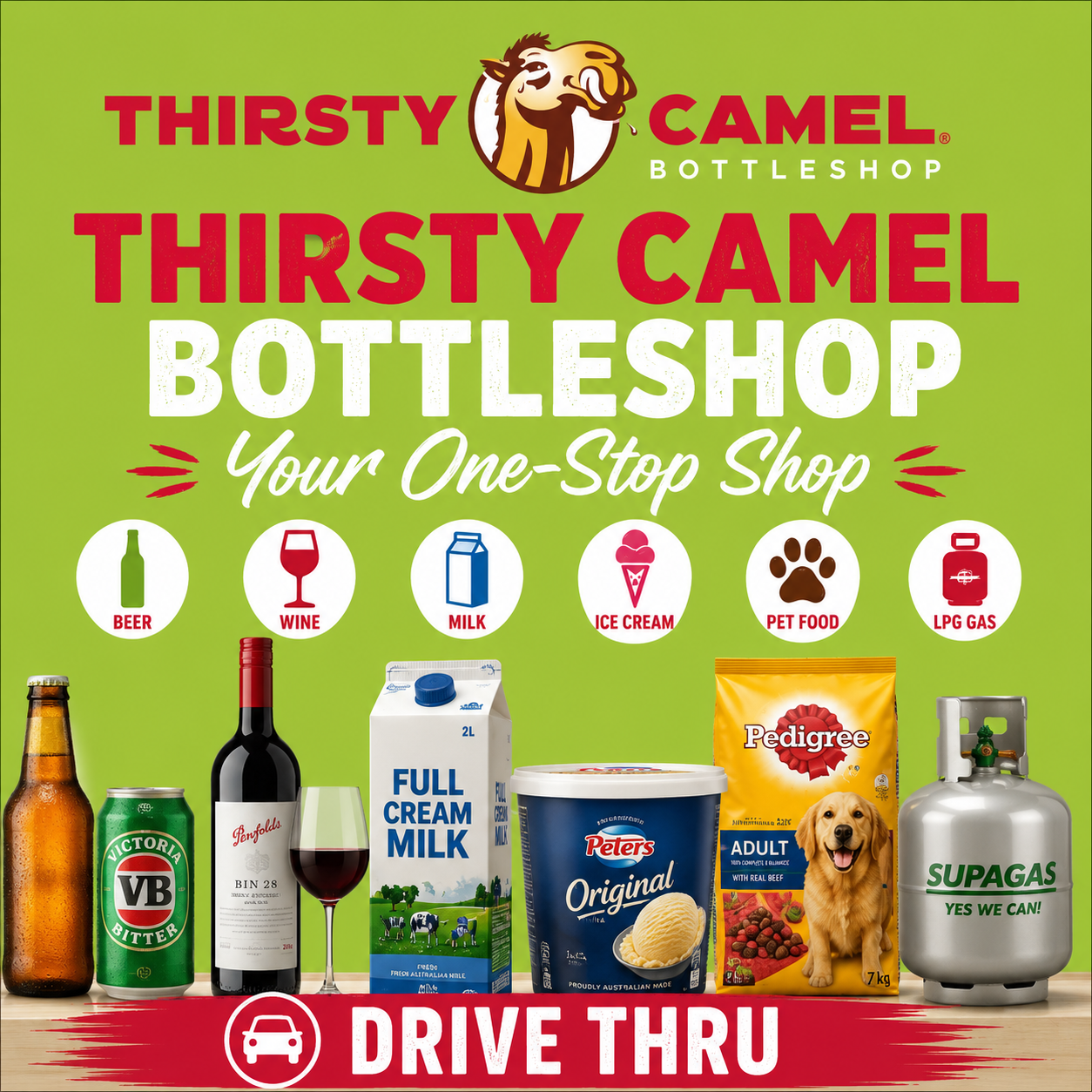 Thirsty Camel Bottleshop - One Stop Shop