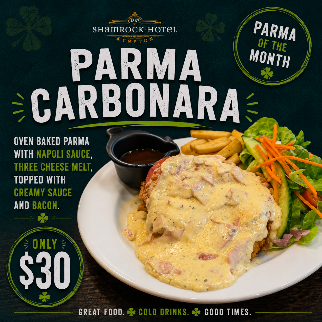 Parma of the Month: Parma Carbonara