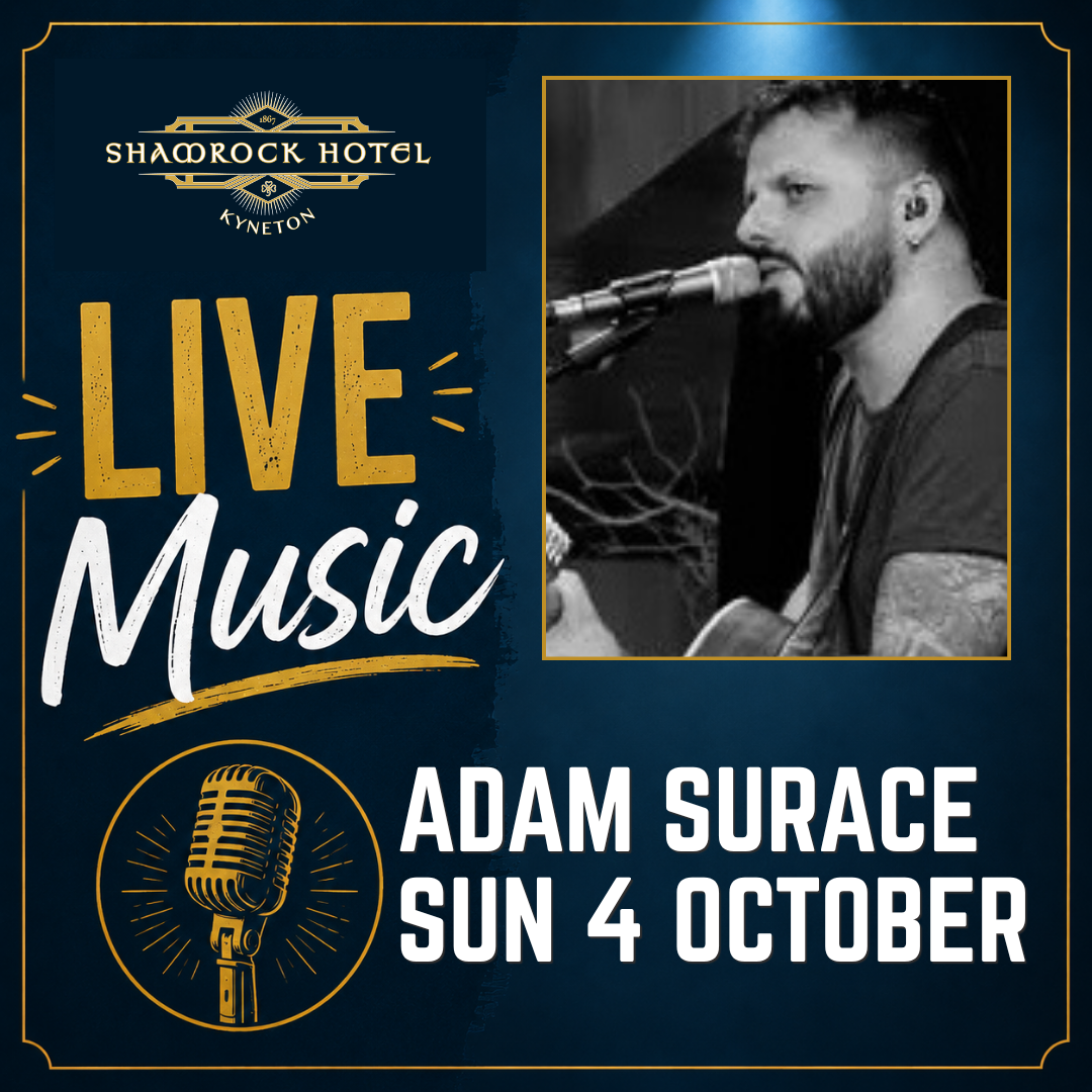 Live Music: Adam Surace