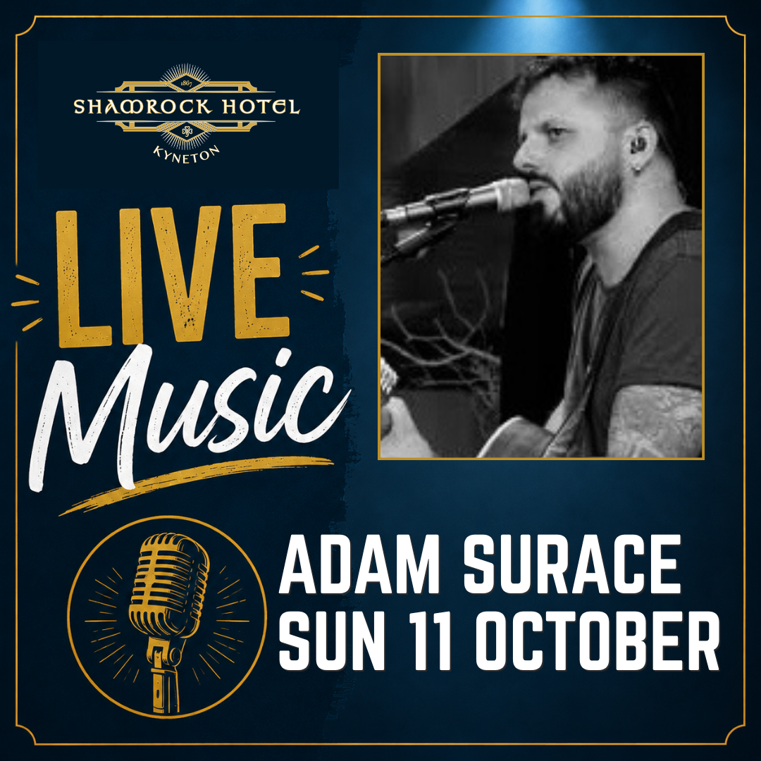 Live Music: Adam Surace