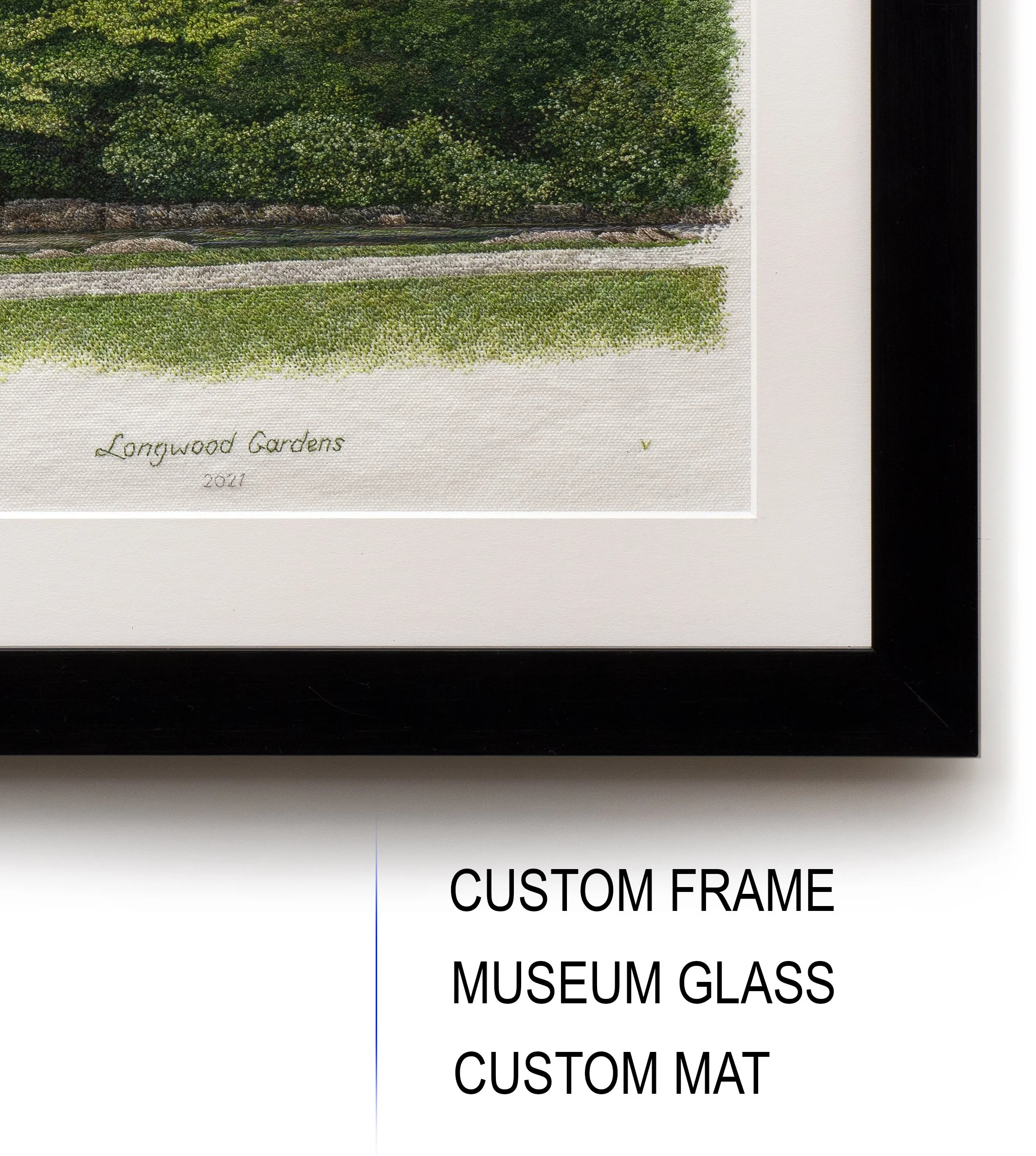 longwood gardens beautiful green place with different types of trees sunset warm colors