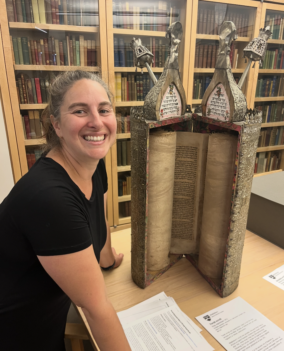 Simchat Torah group text study in Burlington