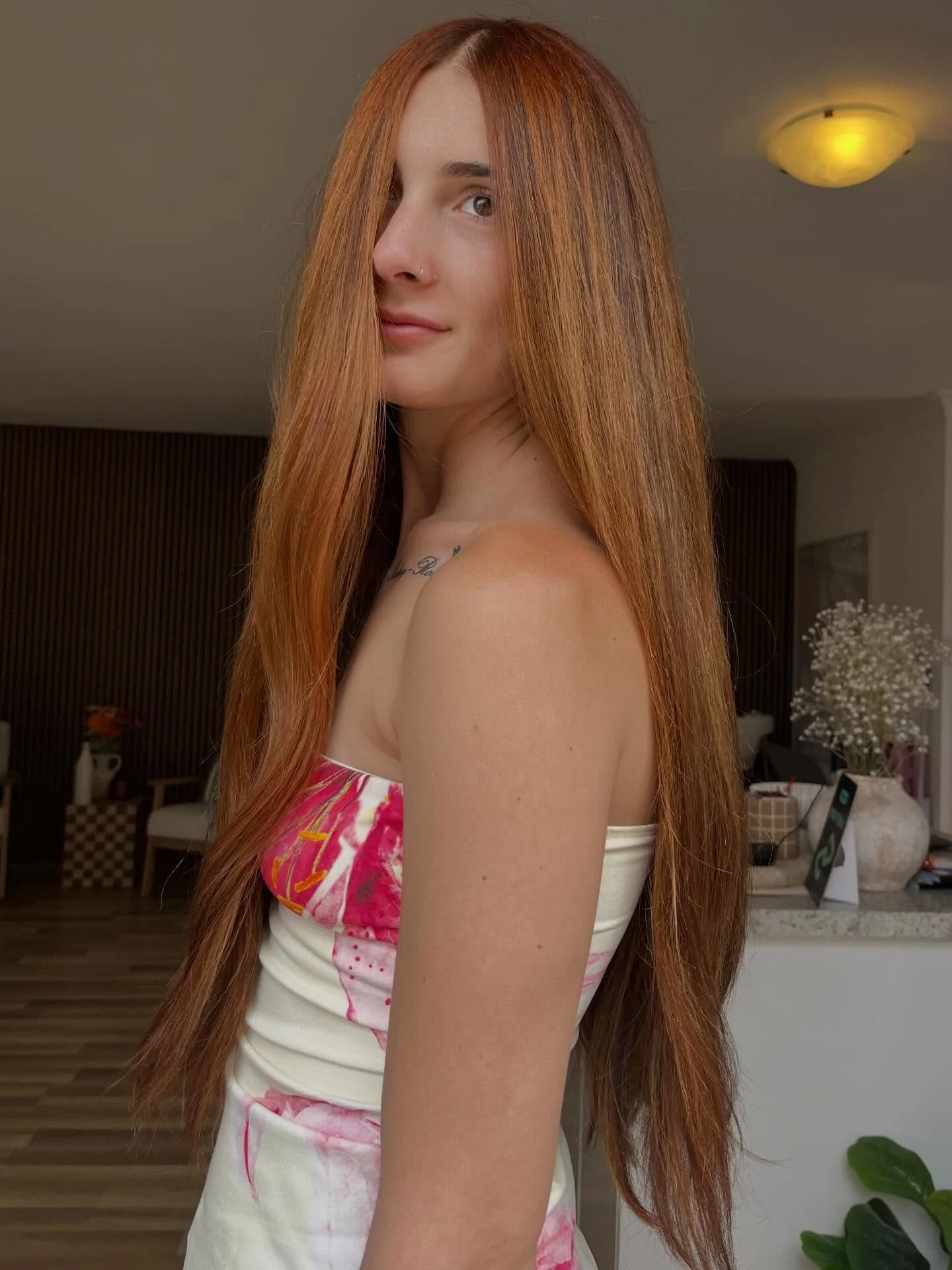 Sprucing up the feed with this fiery colour ❤️&zwj;🔥

#centralcoasthairdresser #hairdresser #ettalongbeach #copper #copperhair