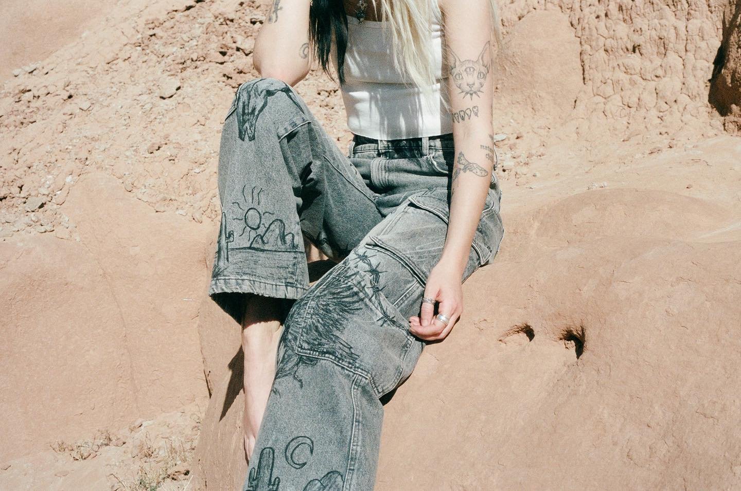 A desert day on film