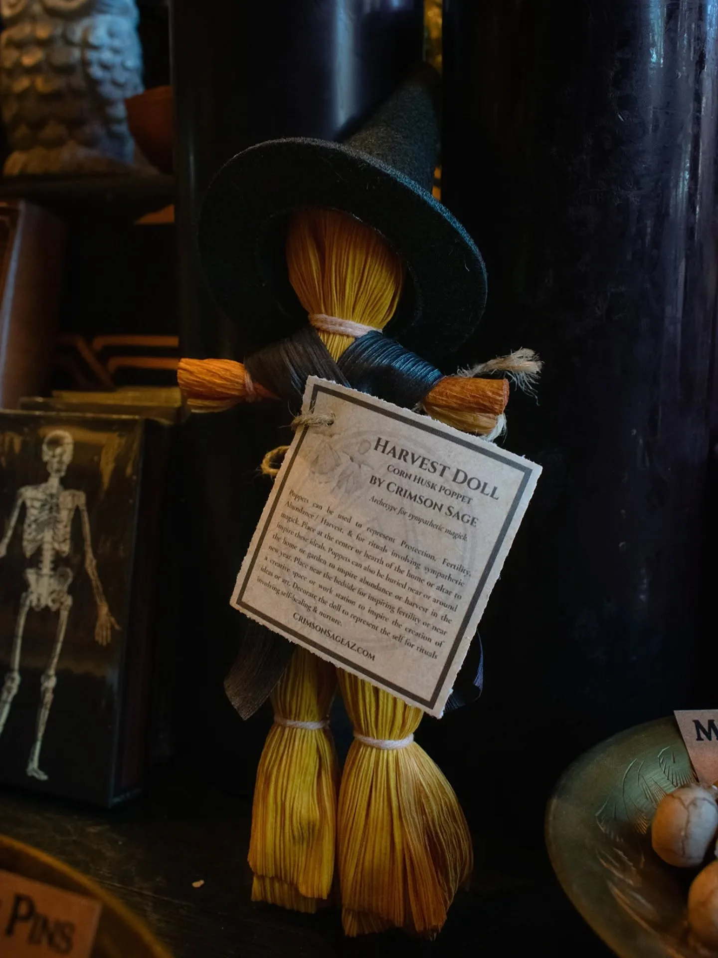 Witch Corn Husk Poppets have entered the Halloween chat

#cornhuskdoll #poppet #harvestdoll #halloween #samhain #apothecary #downtownwallawalla
