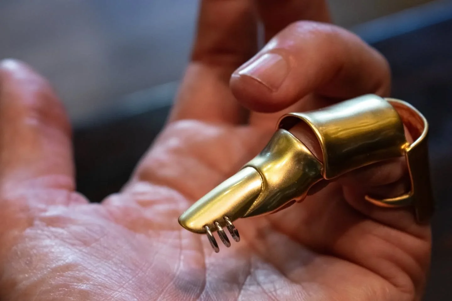 Armor can be metaphorical, it can be suggested, and sometimes it's literal.