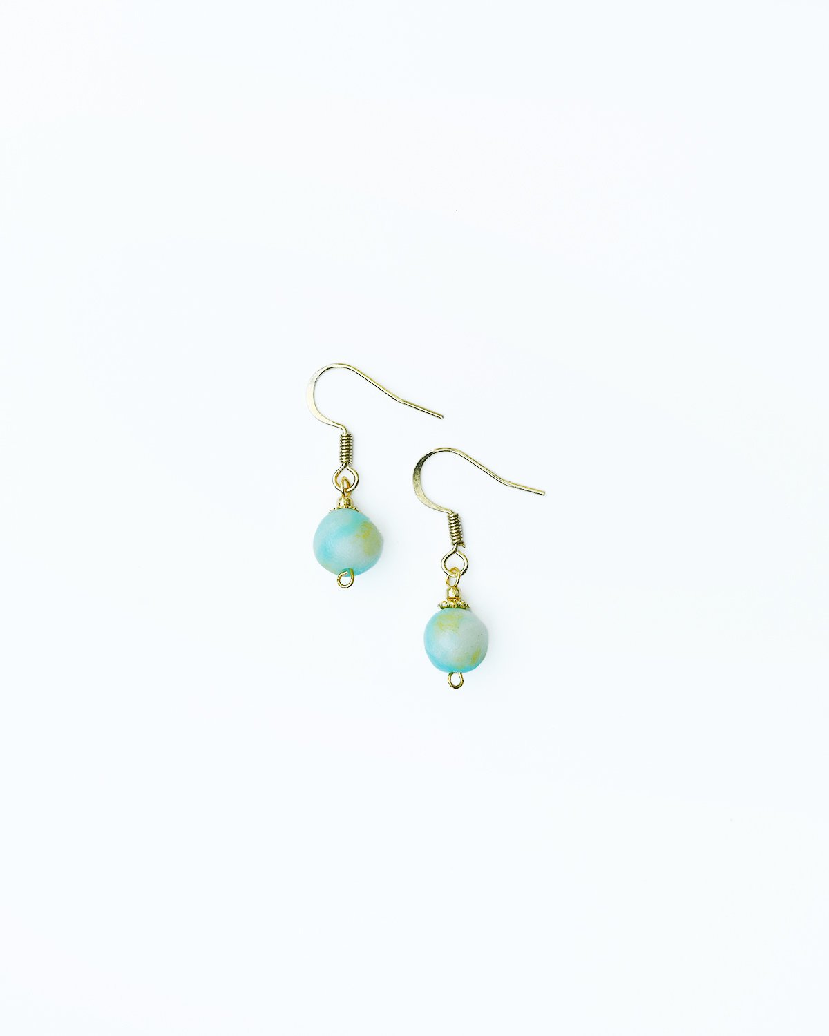Clay Pearl Earrings