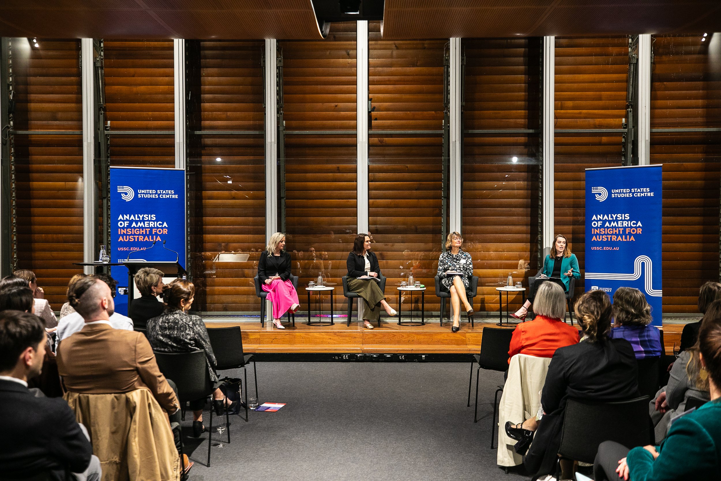 At the launch of the Women in the Alliance (WITA) initiative, The Mint Sydney. August 2023. Image by the United States Studies Centre