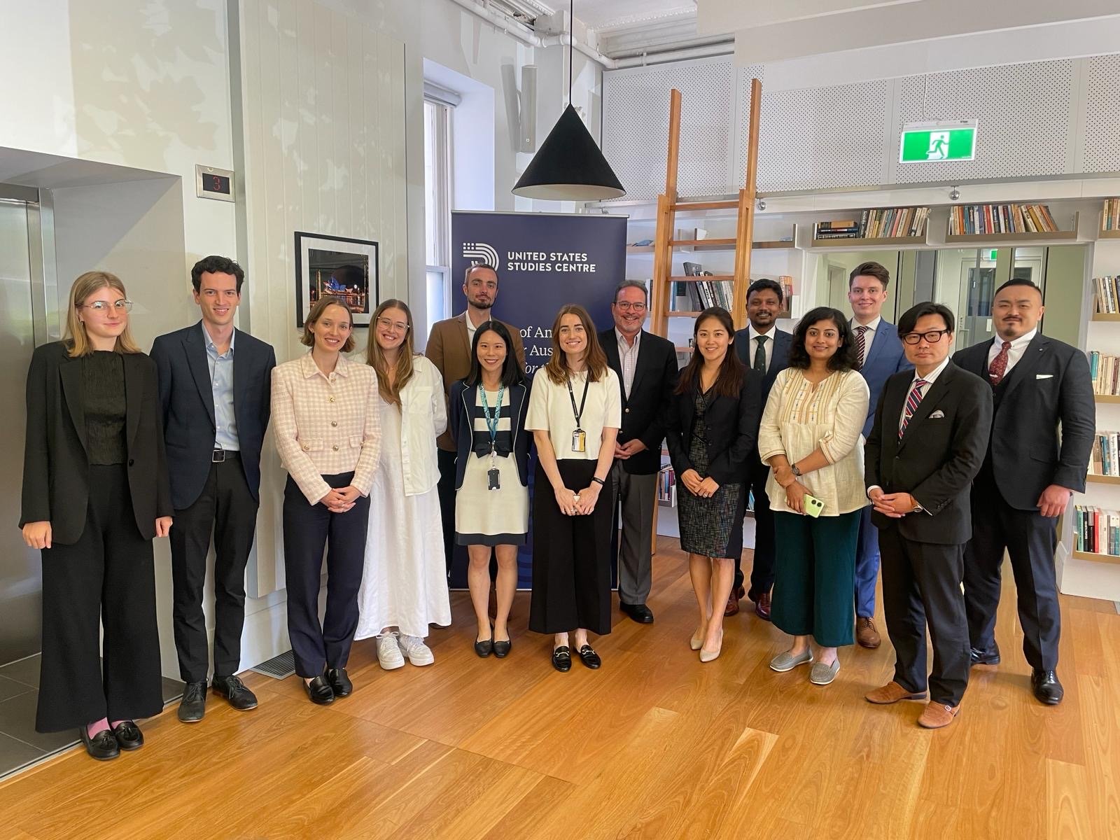 World Learning Quad Fellows hosted at the United States Studies Centre, February 2024