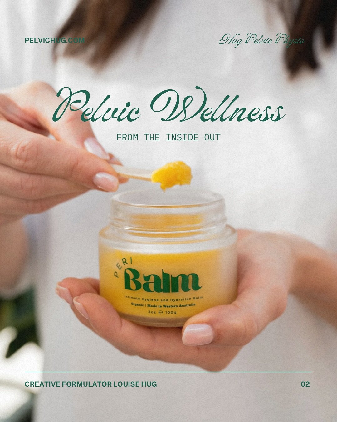 ✨ Pelvic care that feels personal, practical, and powerful.

From daily hydration to deeper healing &mdash; Peri Balm is more than skincare, it&rsquo;s a gentle ritual for intimate wellness. 

Crafted with organic ingredients, designed with purpose.
