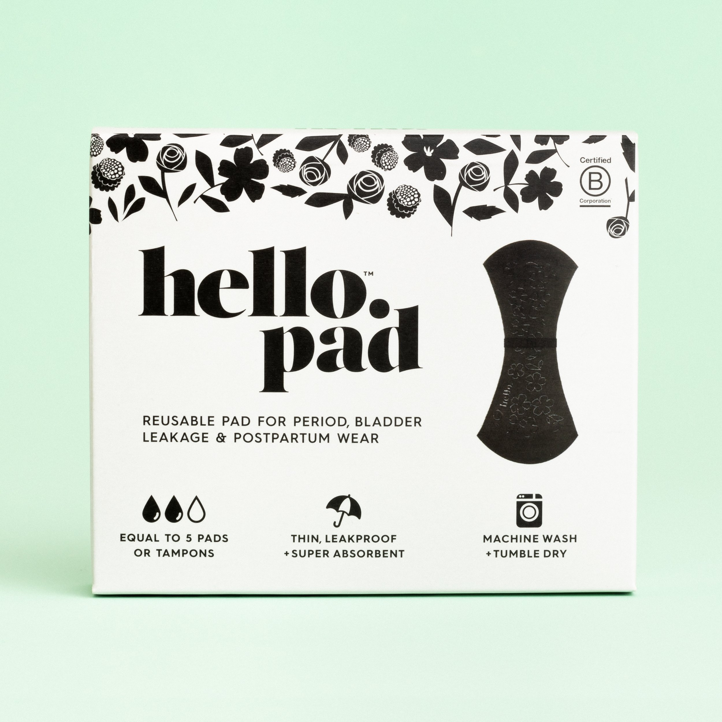 Hello. washable moisture control pad