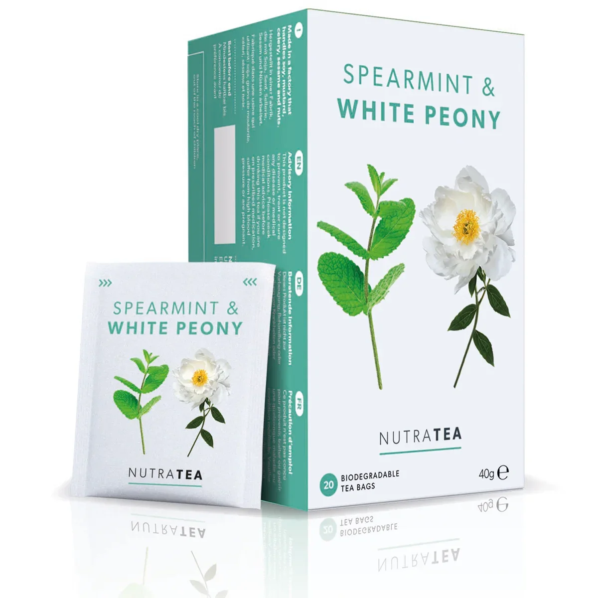 Spearmint & White Peony Tea | PCOS & Digestion
