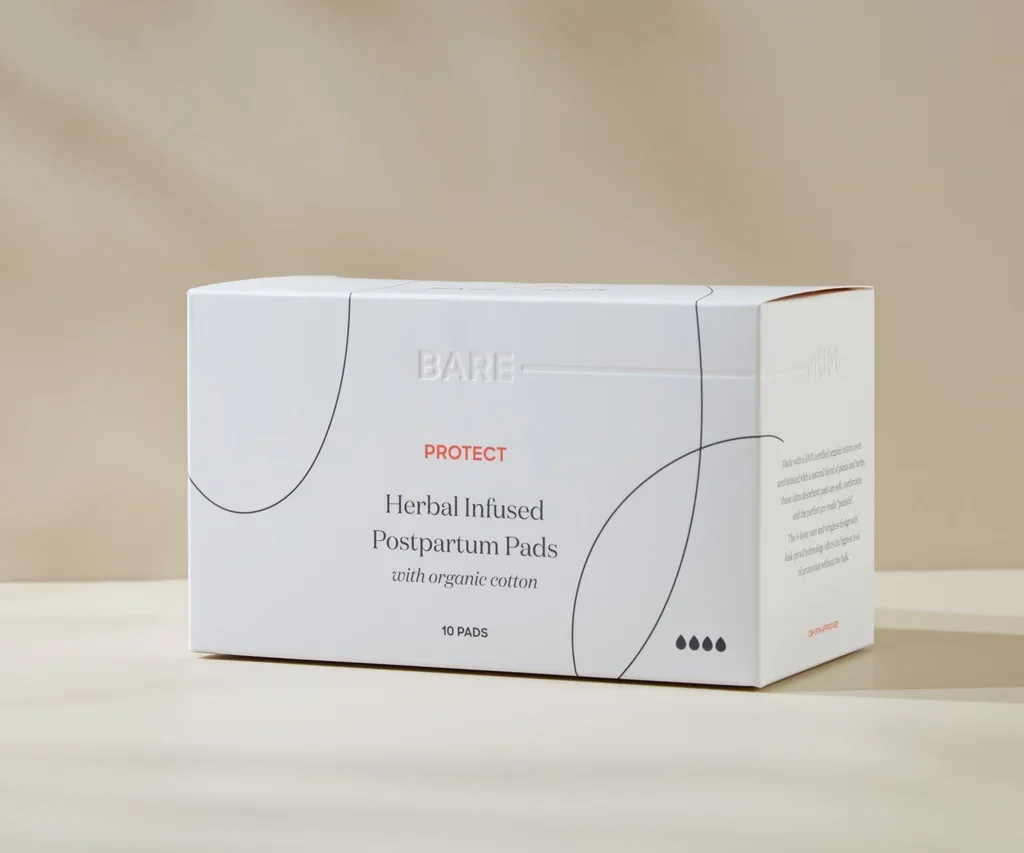 Bare Mum Herbal Infused Postpartum Pads