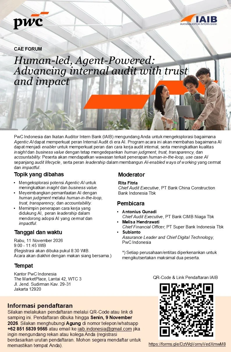 HUMAN-LED, AGENT-POWERED: ADVANCING INTERNAL AUDIT WITH TRUST AND IMPACT