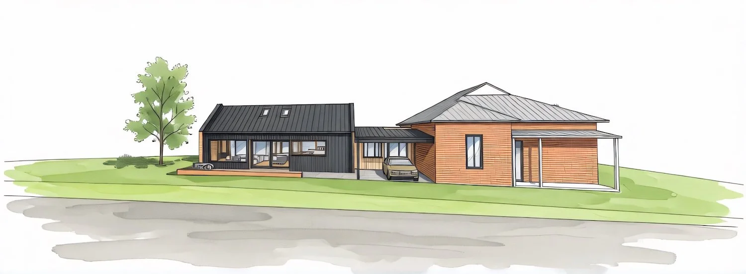 Molly Mayne. Renovation and extension to a Federation heritage home. Passive house architect Launceston Tasmania by Loubser Workshop