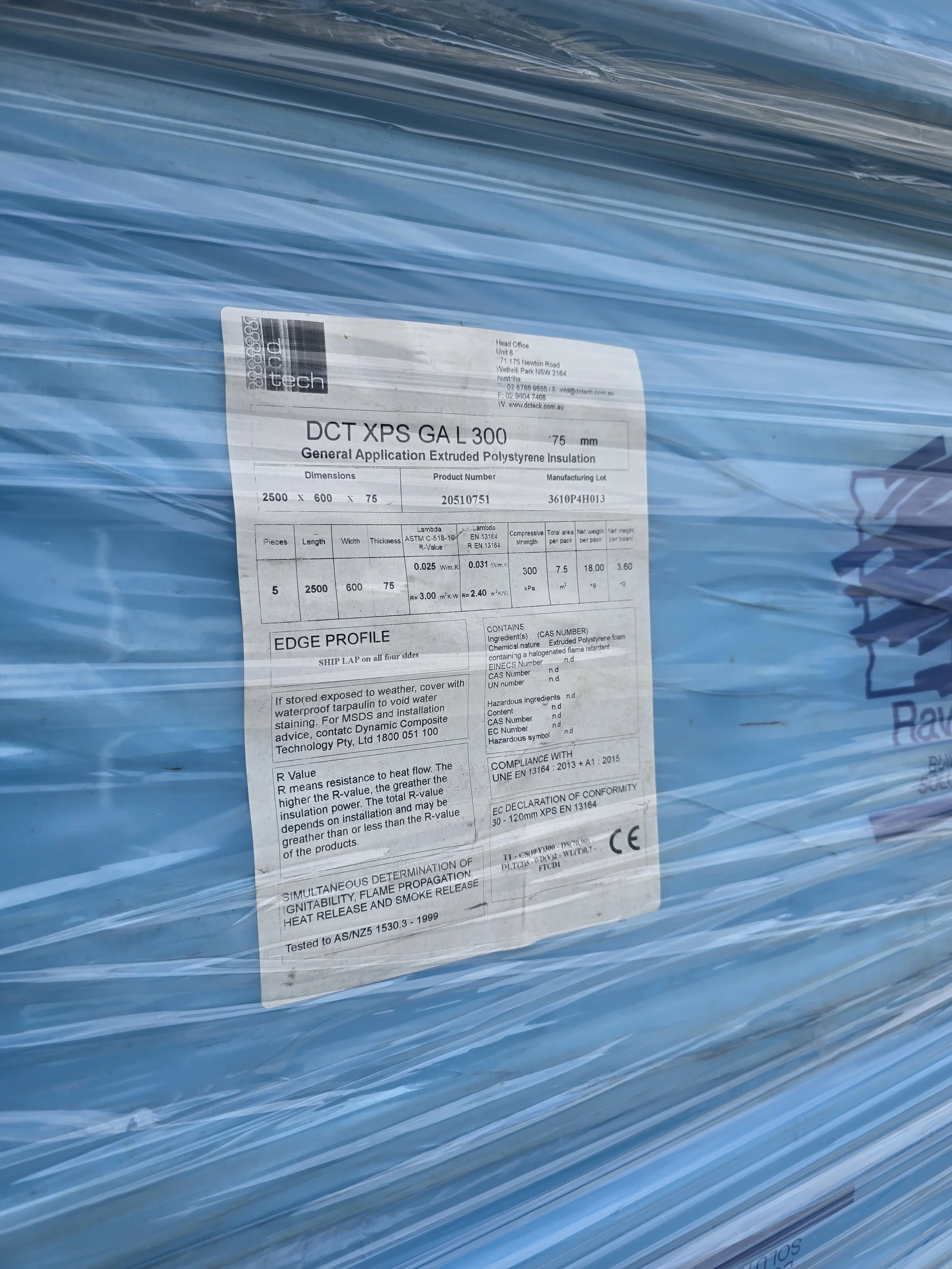 Ocean View Passivhaus. Under slab insulation verification photo