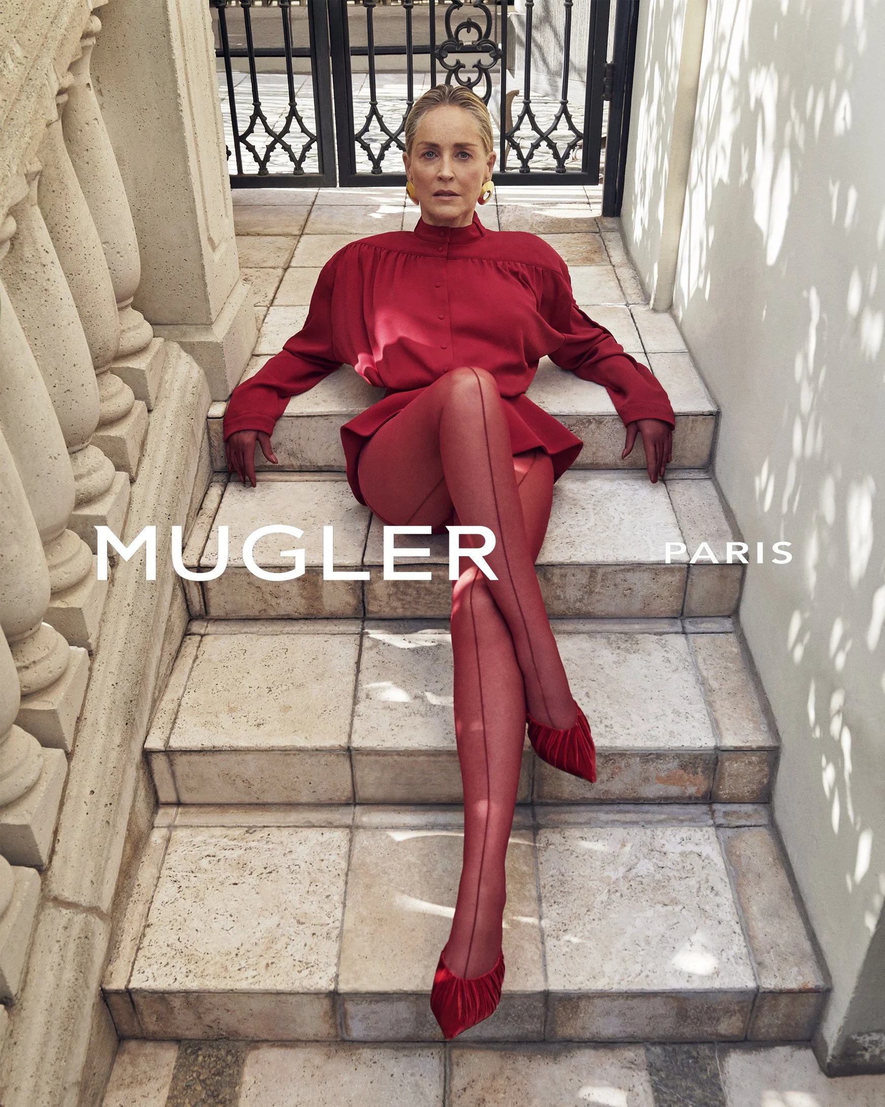 MUGLER UNVEILS THE RE EDIT ARCHIVE CAPSULE STARRING SHARON STONE MUGLER UNVEILS THE RE EDIT ARCHIVE CAPSULE STARRING SHARON STONE