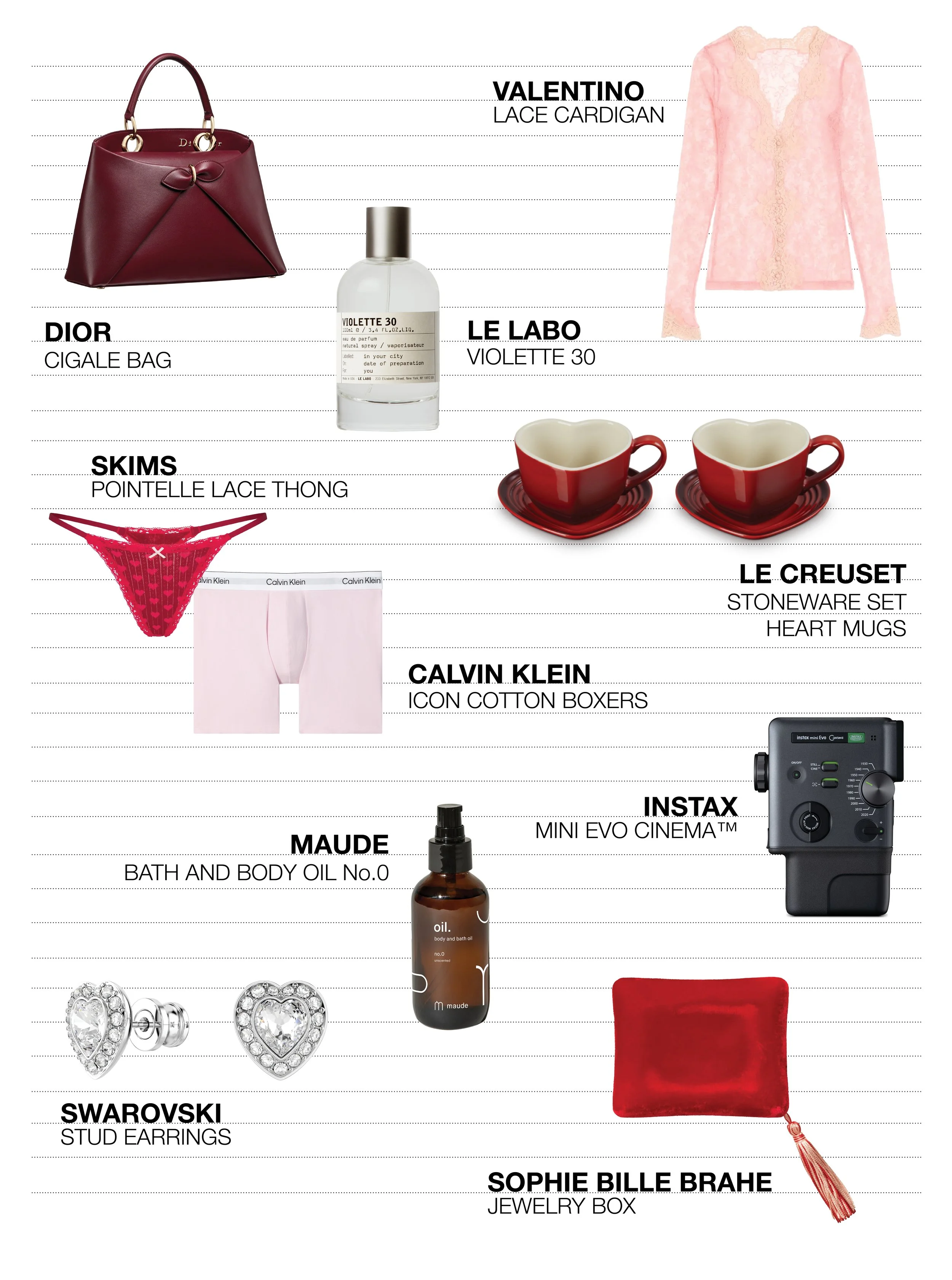VALENTINE’S DAY WISHLIST&nbsp;