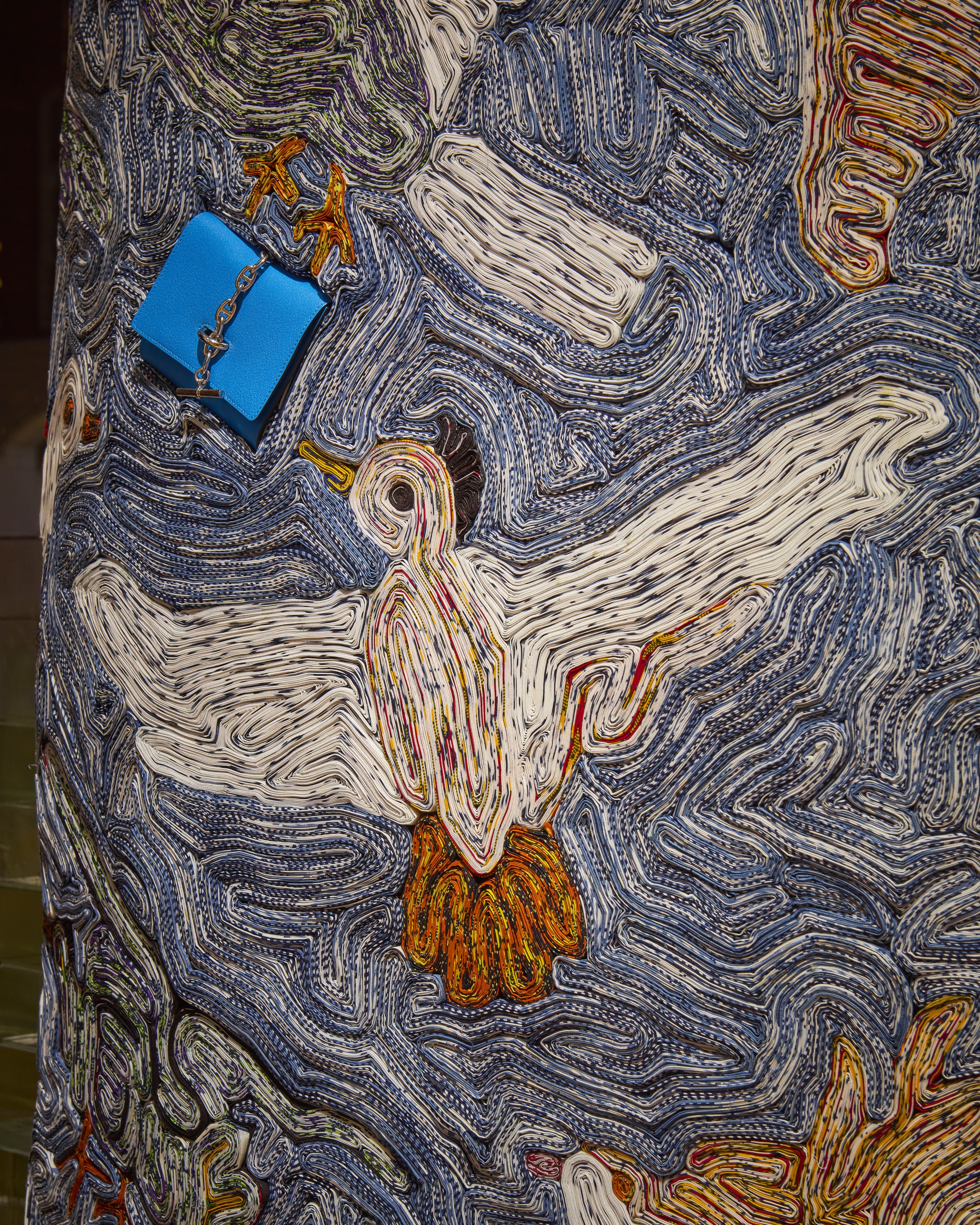 TEXTILE DREAMSCAPE FOR HERMÈS NEW WINDOW DESIGN BY SIMONE POST