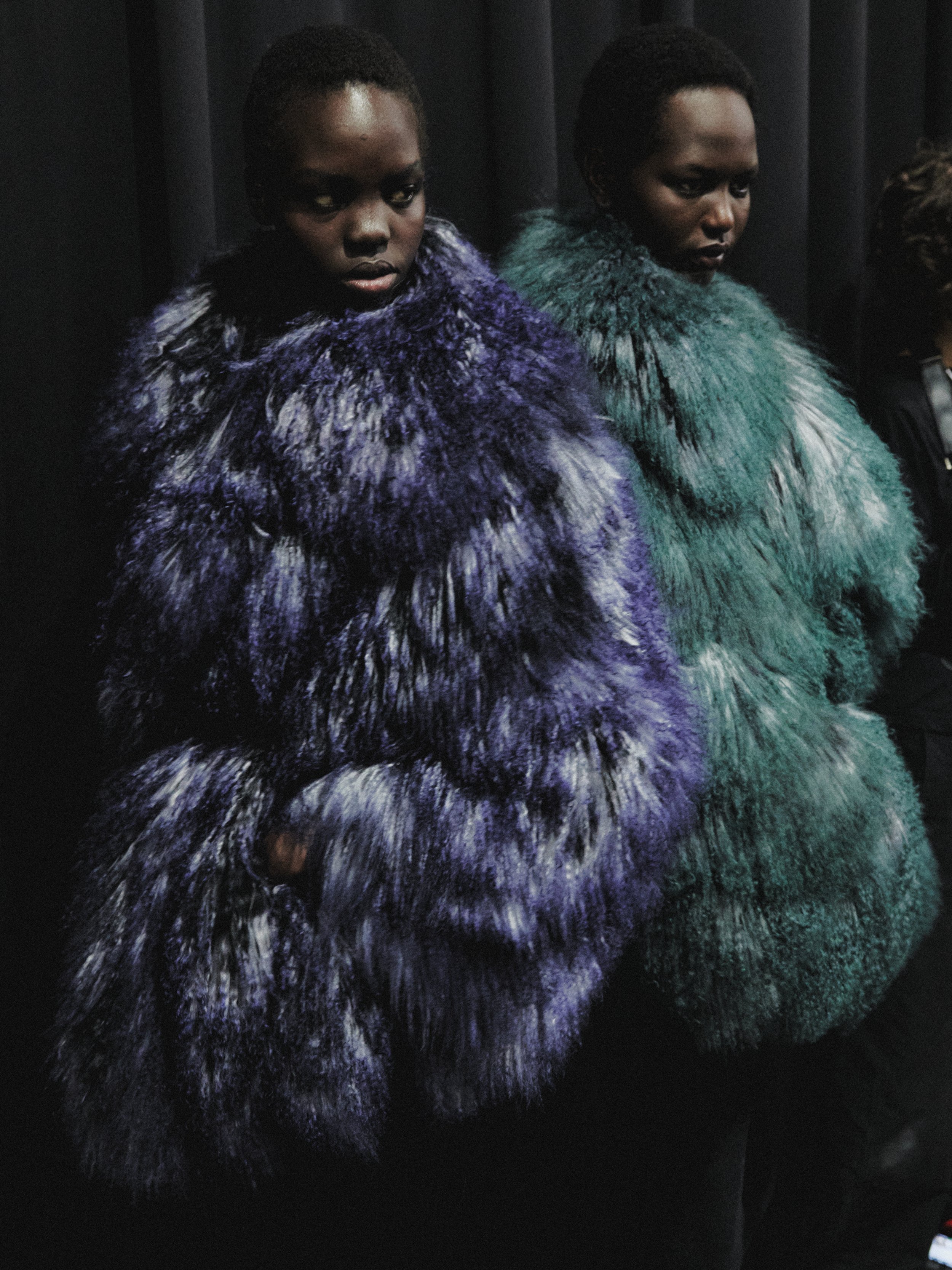 BACKSTAGE AT EMPORIO ARMANI BY PASCAL BRÄUER