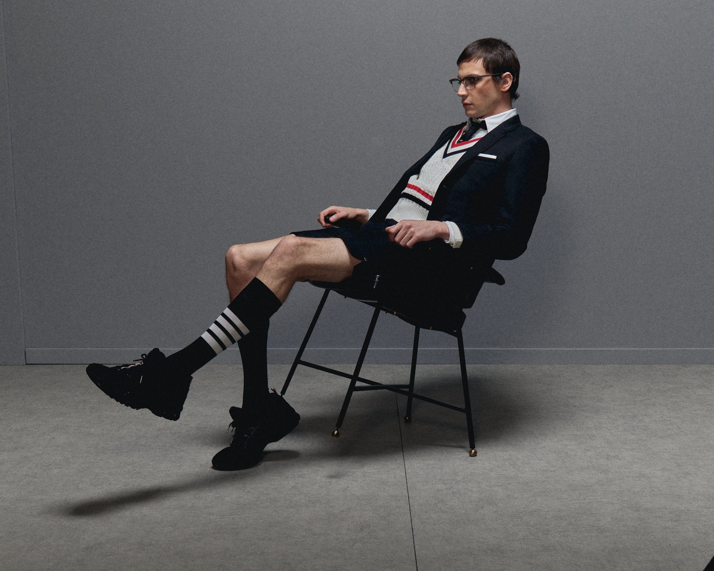 THE NEW THOM BROWNE X ASICS GEL-KAYANO 14 IS OFF TO THE RACES