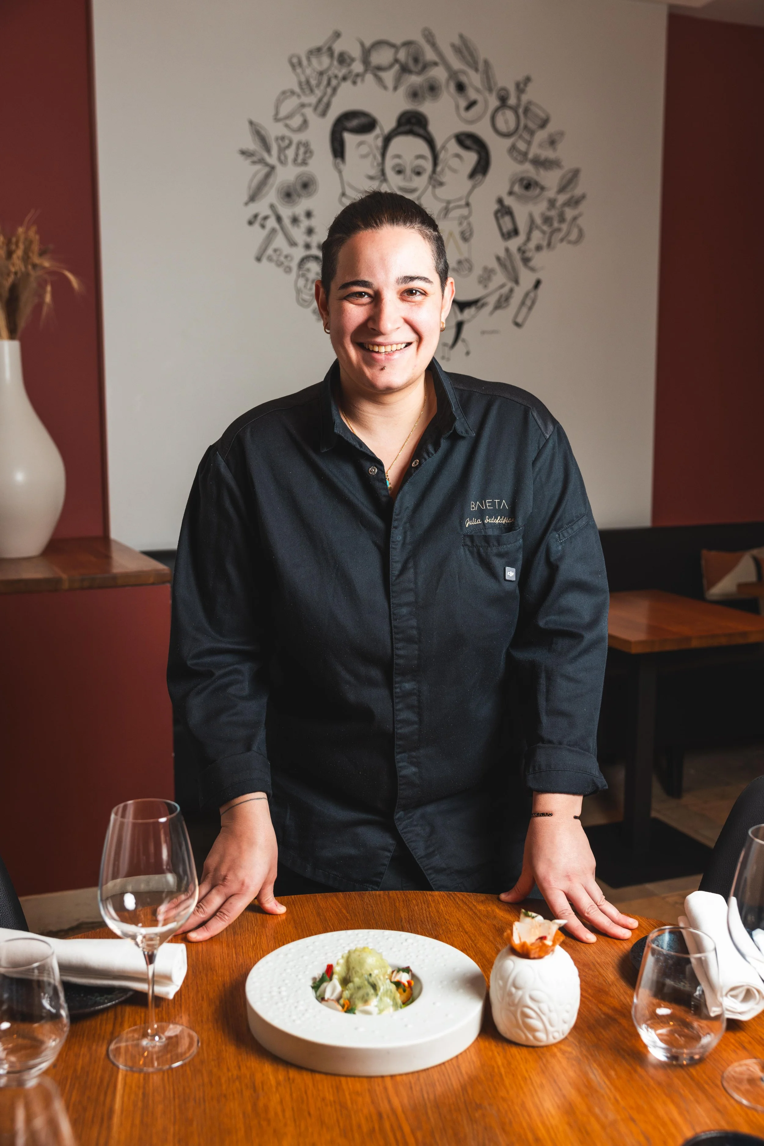 IN CONVERSATION WITH JULIA SEDEFDJIAN