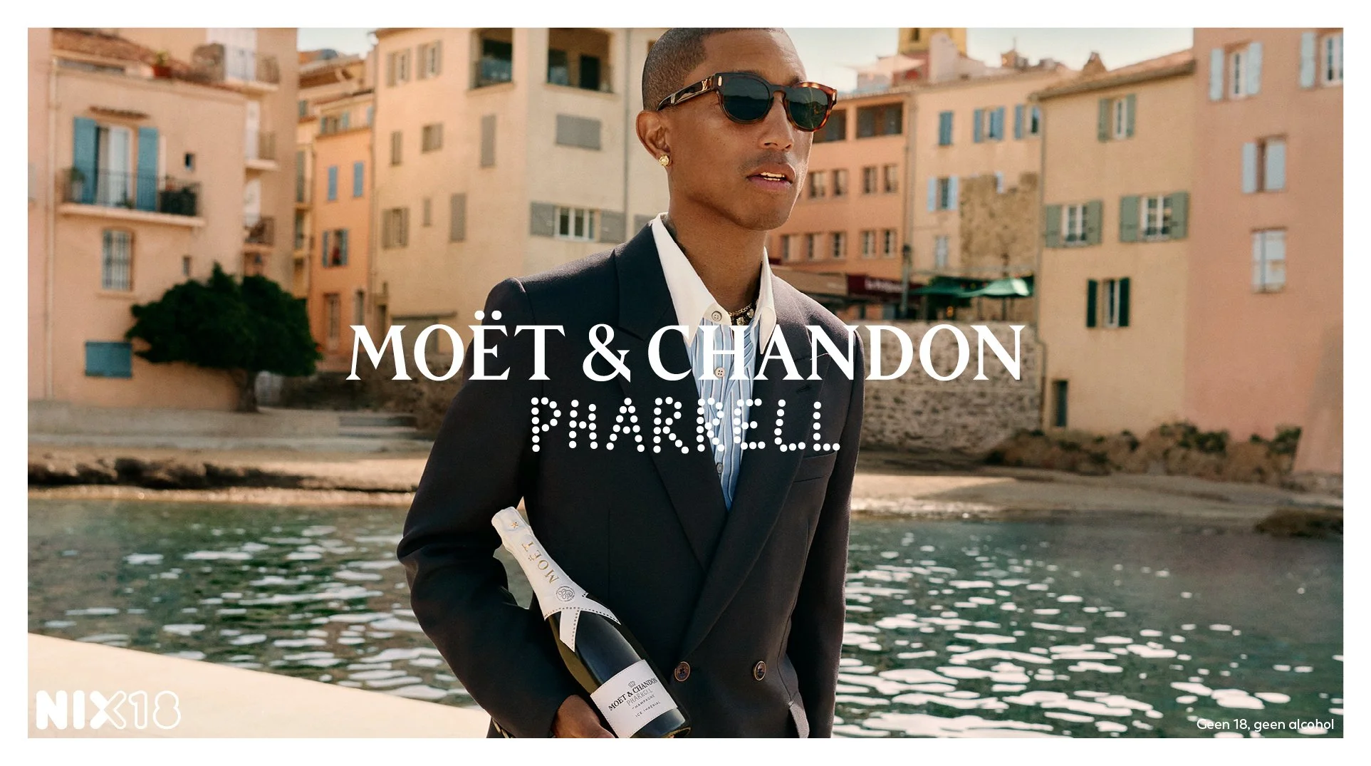 A TOAST TO SUMMER: PHARRELL RETURNS FOR NEW MOËT &amp; CHANDON RELEASE