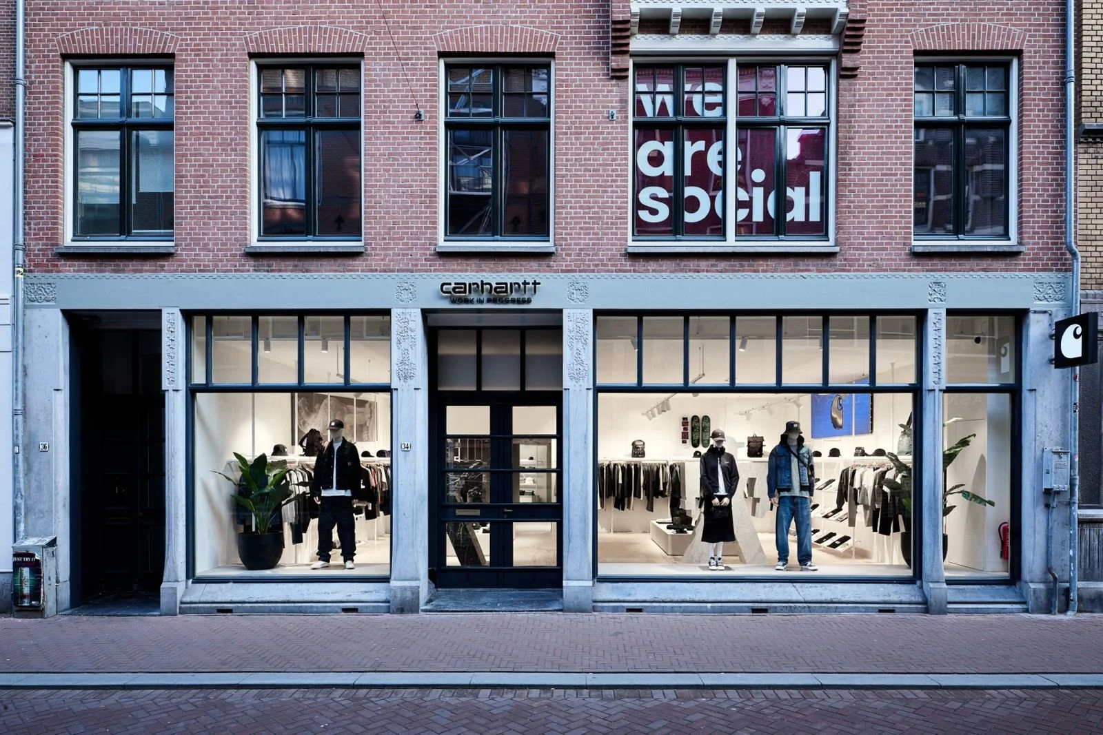 CARHARTT WIP HAS OPENED ITS NEWEST STORE IN AMSTERDAM