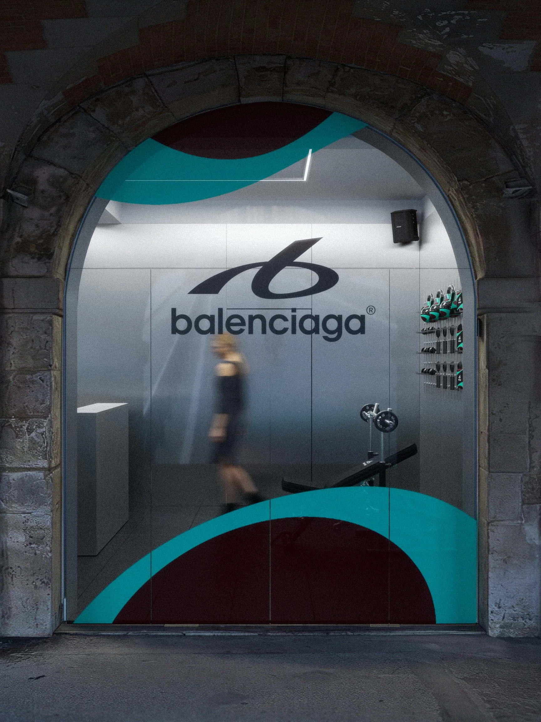 BALENCIAGA TECHWEAR BALENCIAGA BOOST POP UP PARIS FACADE RENDERING.jpg