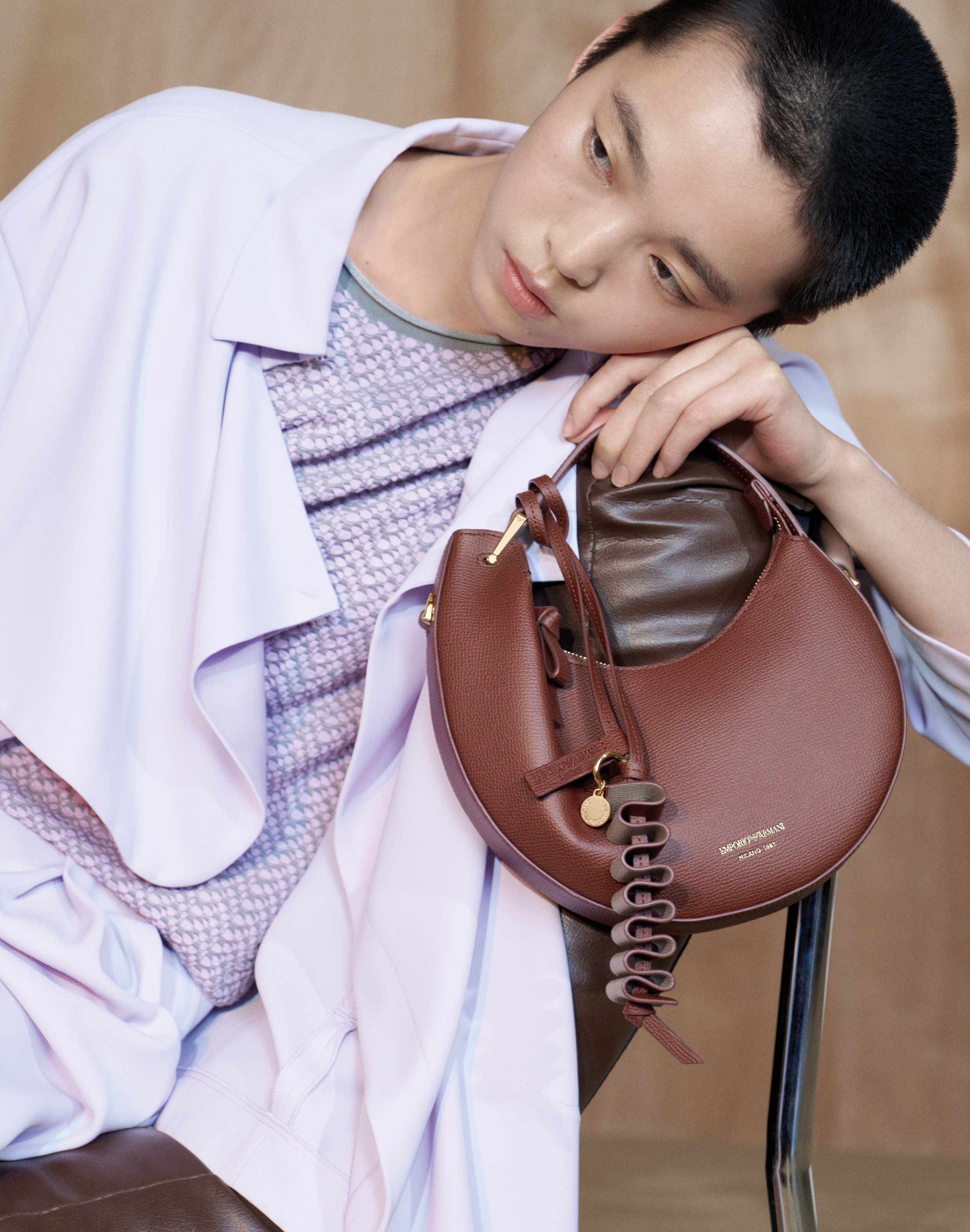 EMPORIO ARMANI'S '1981' TRANSLATES THE ART OF ORIGAMI INTO HANDBAGS