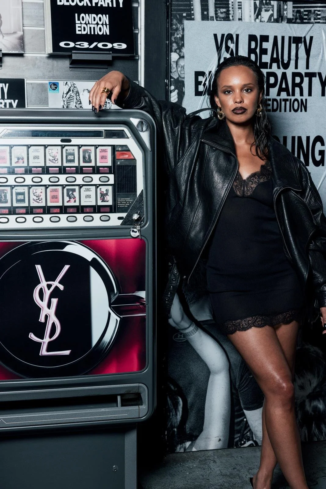 INSIDE THE LONDON EDITION OF YSL BEAUTY’S BLACK OPIUM BLOCK PARTY