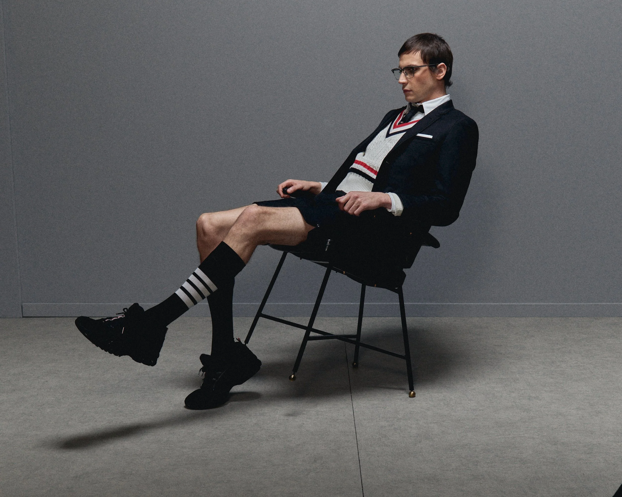 THE NEW THOM BROWNE X ASICS GEL-KAYANO 14 IS OFF TO THE RACES