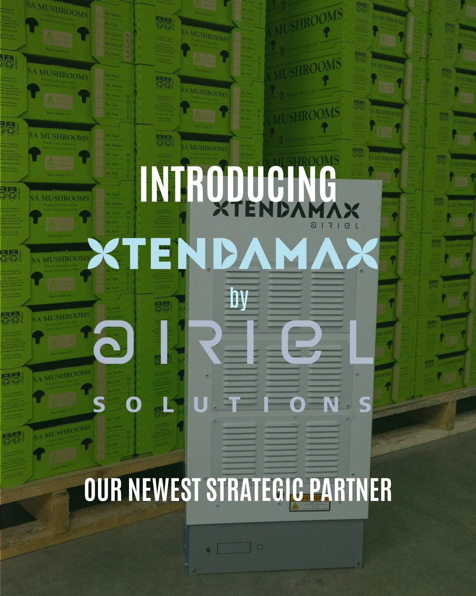 We&rsquo;re proud to welcome Airiel Solutions as our newest Strategic Partner!

Founded and headquartered right here in South Australia, Airiel Solutions is revolutionising fresh food storage with their breakthrough, chemical-free technology. Led by 