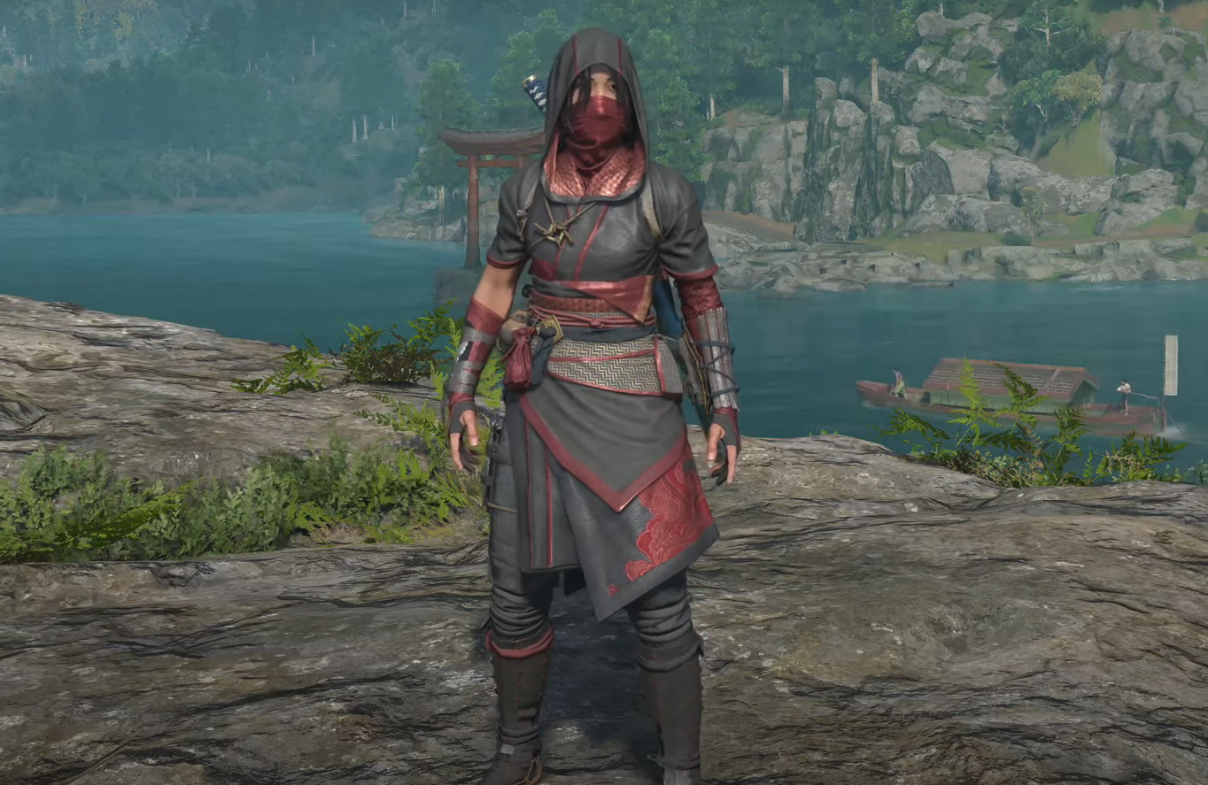 Swift Shinobi legendary armor from assassins creed shadows