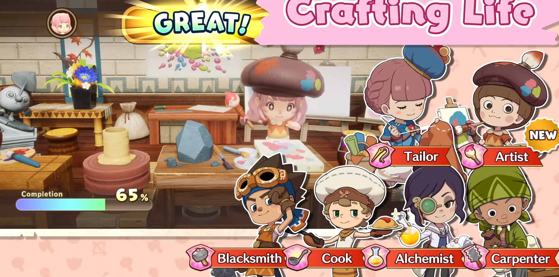 How to Unlock the Artist Life in Fantasy Life i