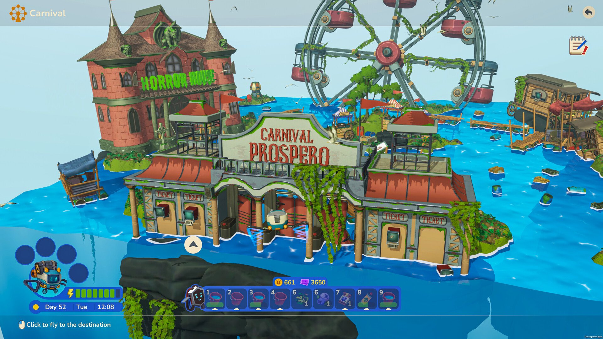 How to Move Prospero in I Am Future