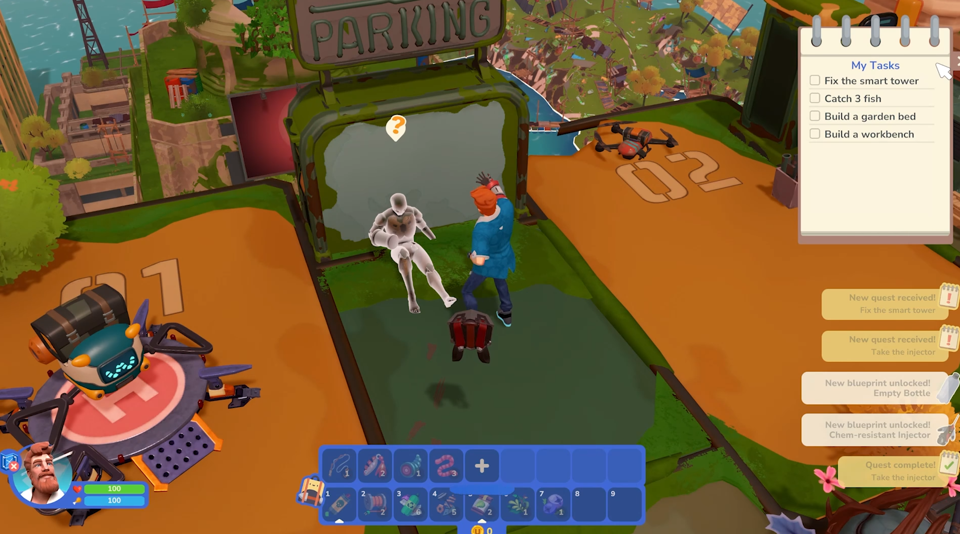 How to Get the Nano Transporter in I Am Future