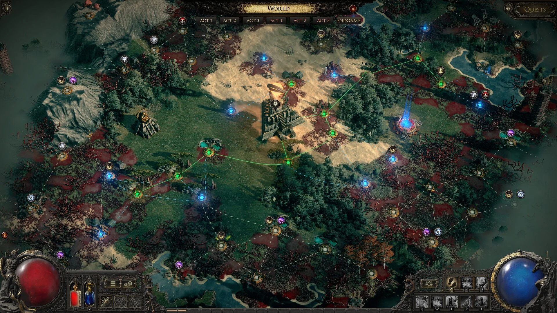 How to Open and Reset Your Map in Path of Exile 2