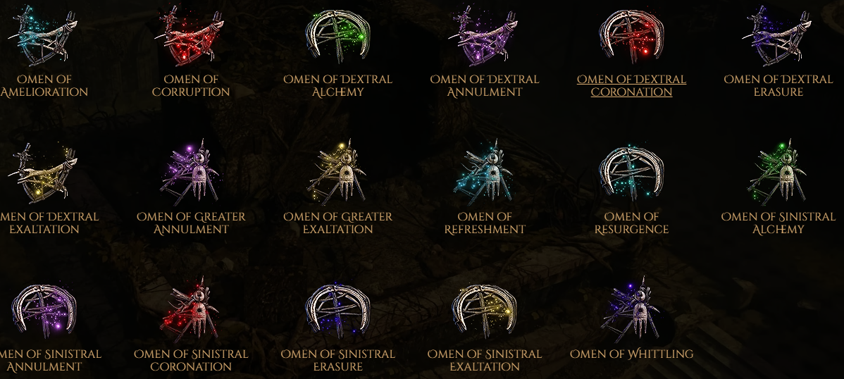 Path of Exile 2: All Omen Guides and How to Get