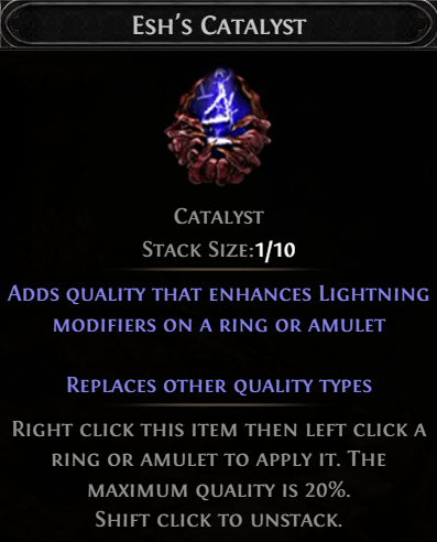 Path of Exile 2: Esh’s Catalyst Guide