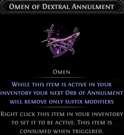 Path of Exile 2: Omen of Dextral Annulment Guide and How to Get