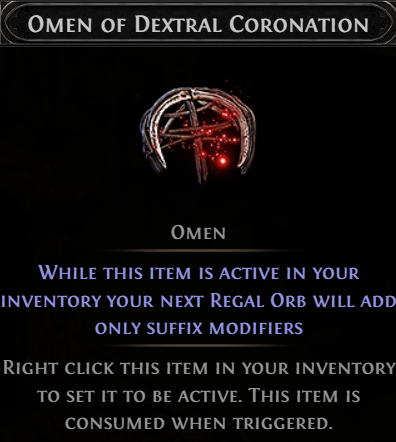 Path of Exile 2: Omen of Dextral Coronation Guide and How to Get
