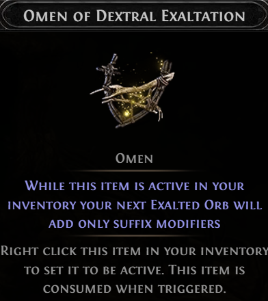 Path of Exile 2: Omen of Dextral Exaltation Guide and How to Get