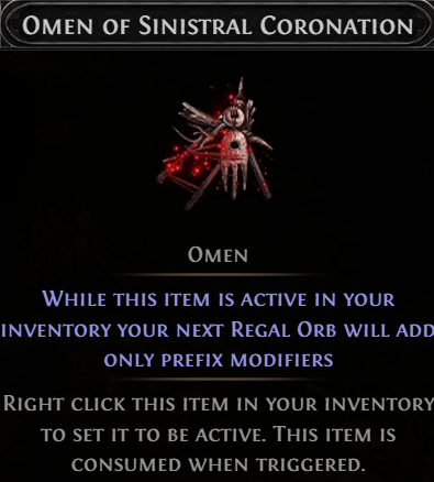 Path of Exile 2: Omen of Sinistral Coronation Guide and How to Get