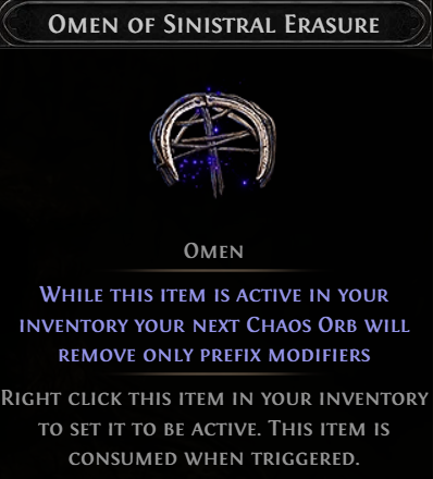 Path of Exile 2: Omen of Sinistral Erasure Guide and How to Get