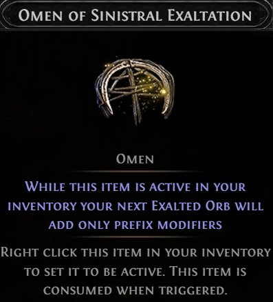 Path of Exile 2: Omen of Sinistral Exaltation Guide and How to Get