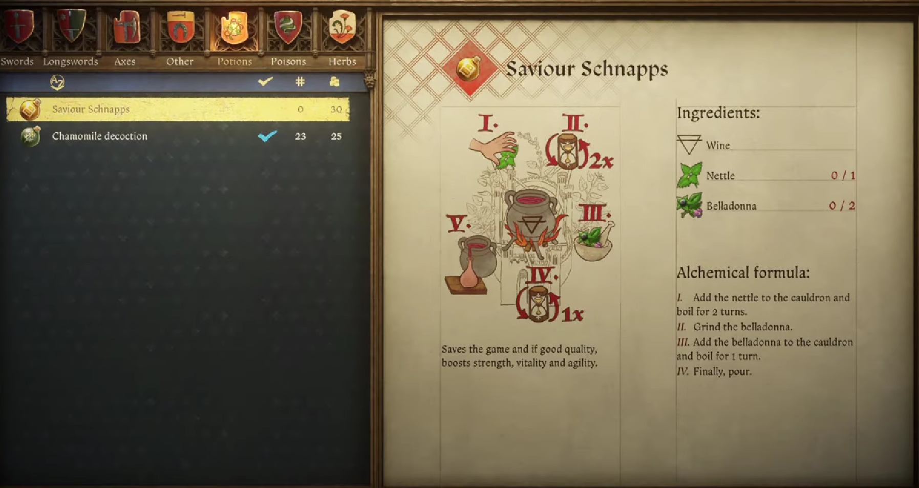 How to Make and Get Saviour Schnapps in Kingdom Come: Deliverance 2