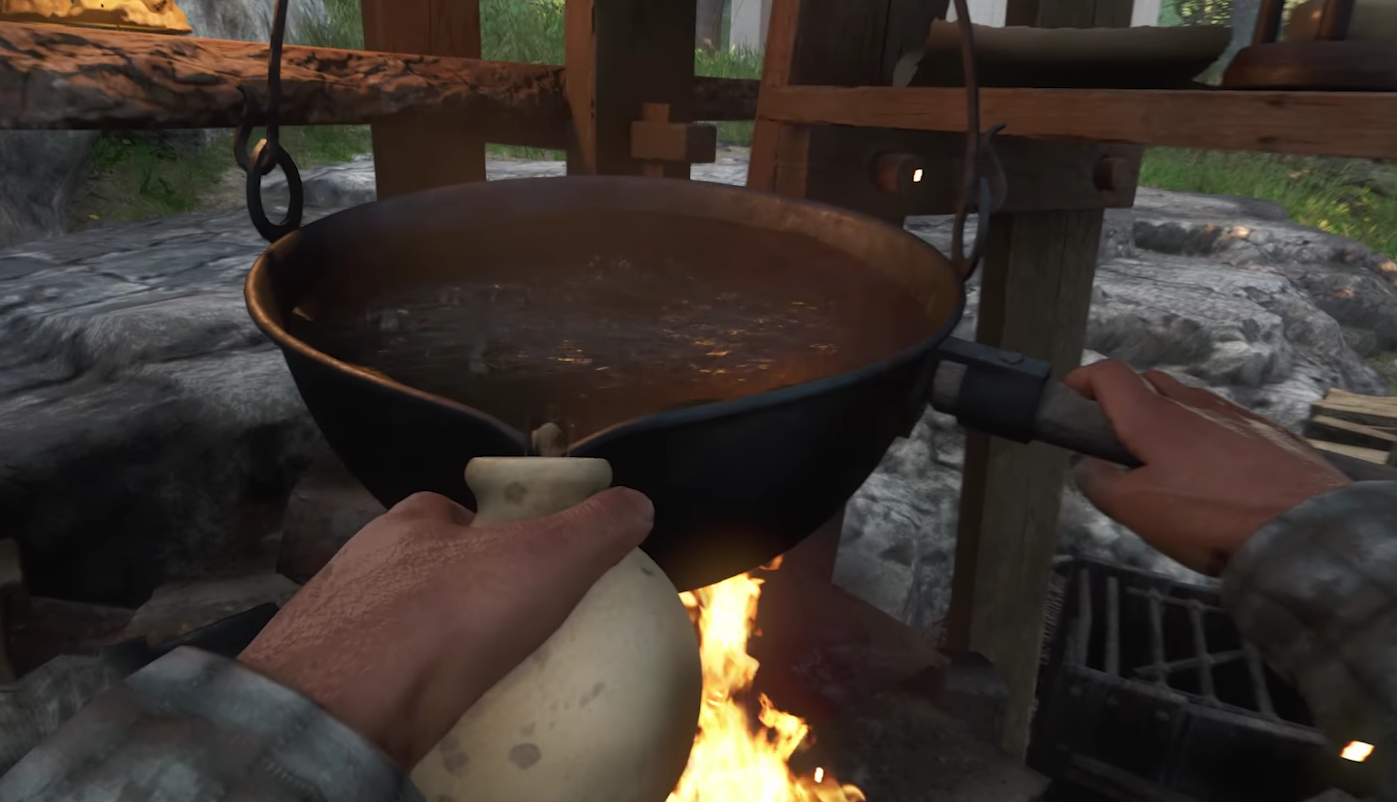 Curing Food Poisoning in Kingdom Come: Deliverance 2
